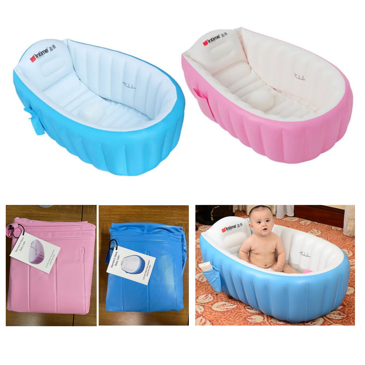 Bañera inflable para bebe Piscina Tina
